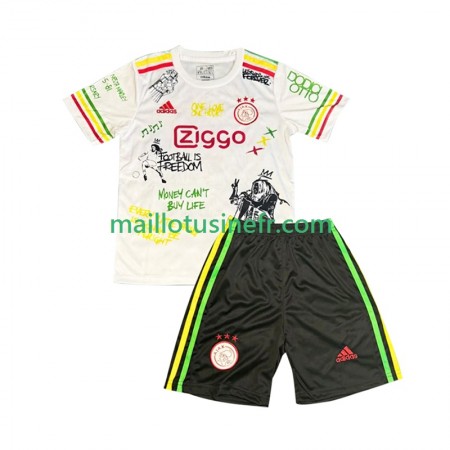 Maillot de Foot Ajax Amsterdam Bob Marley Special Domicile 2025-26 - Enfant Maillot de Foot Ajax Amsterdam Bob Marley Special Domicile 2025-26 - Enfant